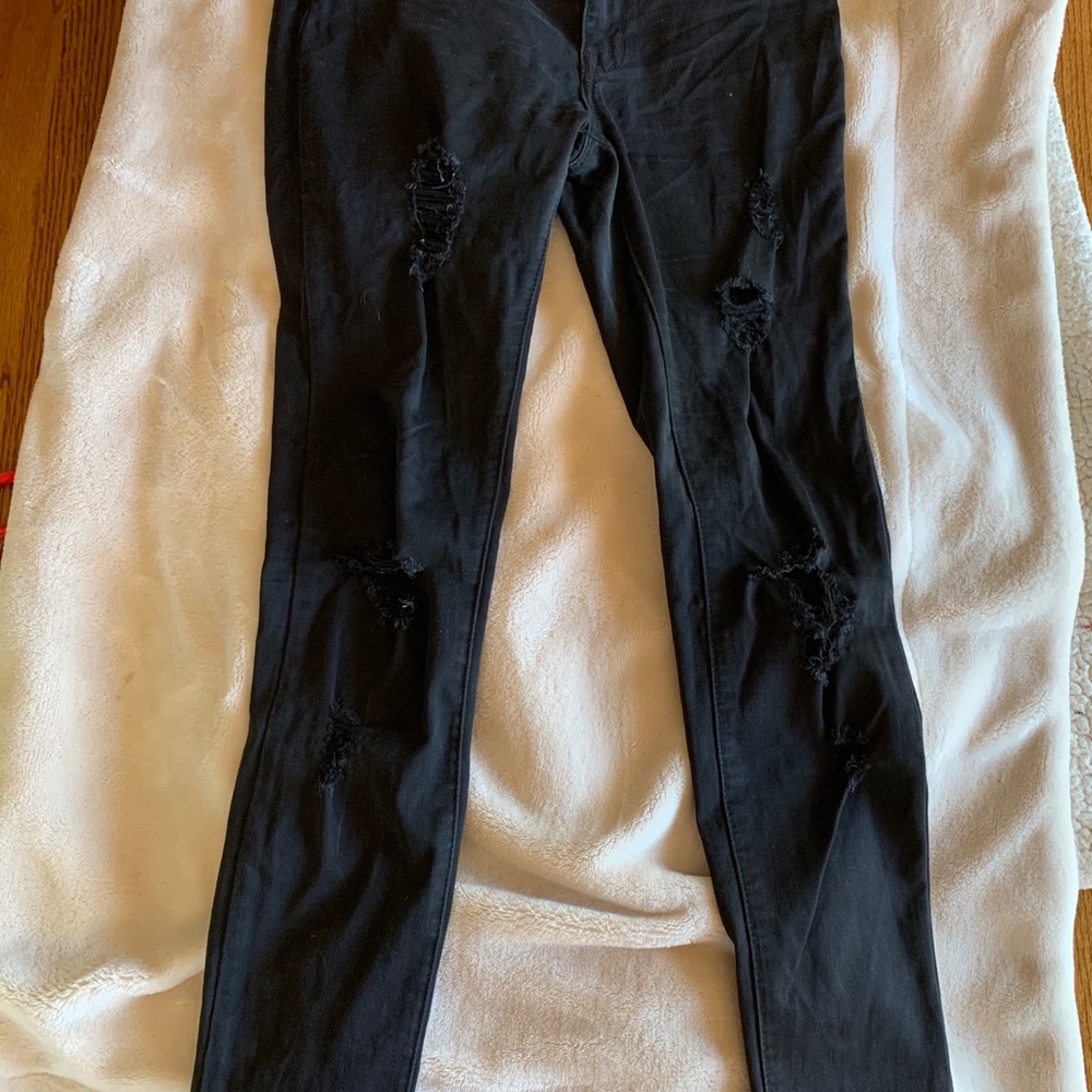 Pac Sun Distressed Jeggings